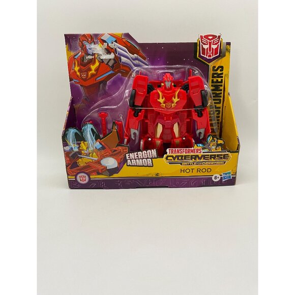 Transformers Cyberverse Battle of Cybertron Hot Rod Action Figure - 2020 Hasbro - Picture 1 of 4